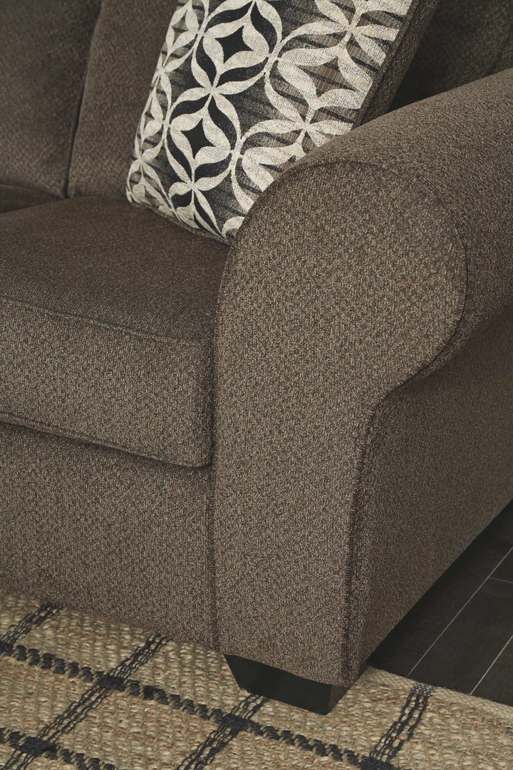 Ashley Furniture Loveseats Nesso - Walnut - Loveseat 13 Ashley Furniture Loveseats Nesso - Walnut - Loveseat