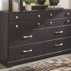 Ashley Furniture Dressers Reylow - Dark Ultimate Best In Class Dresser, Mirror