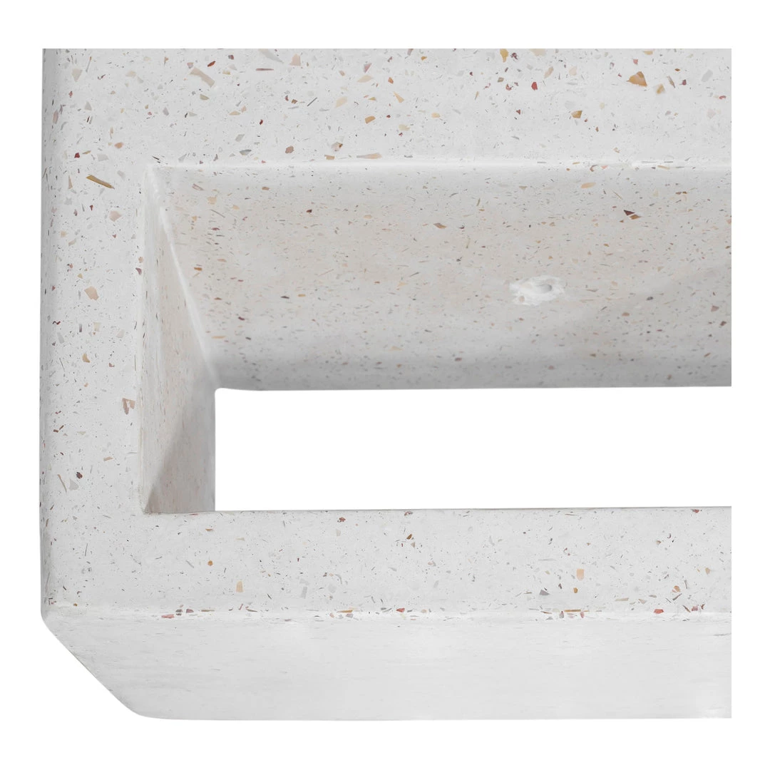 Moe's Home Collection Accessories Bristol Planter Ivory Terrazzo 5 Moe's Home Collection Accessories Bristol Planter Ivory Terrazzo
