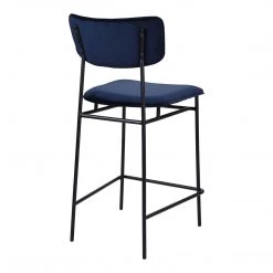 Moe's Home Collection Stools Sailor Counter Stool Blue