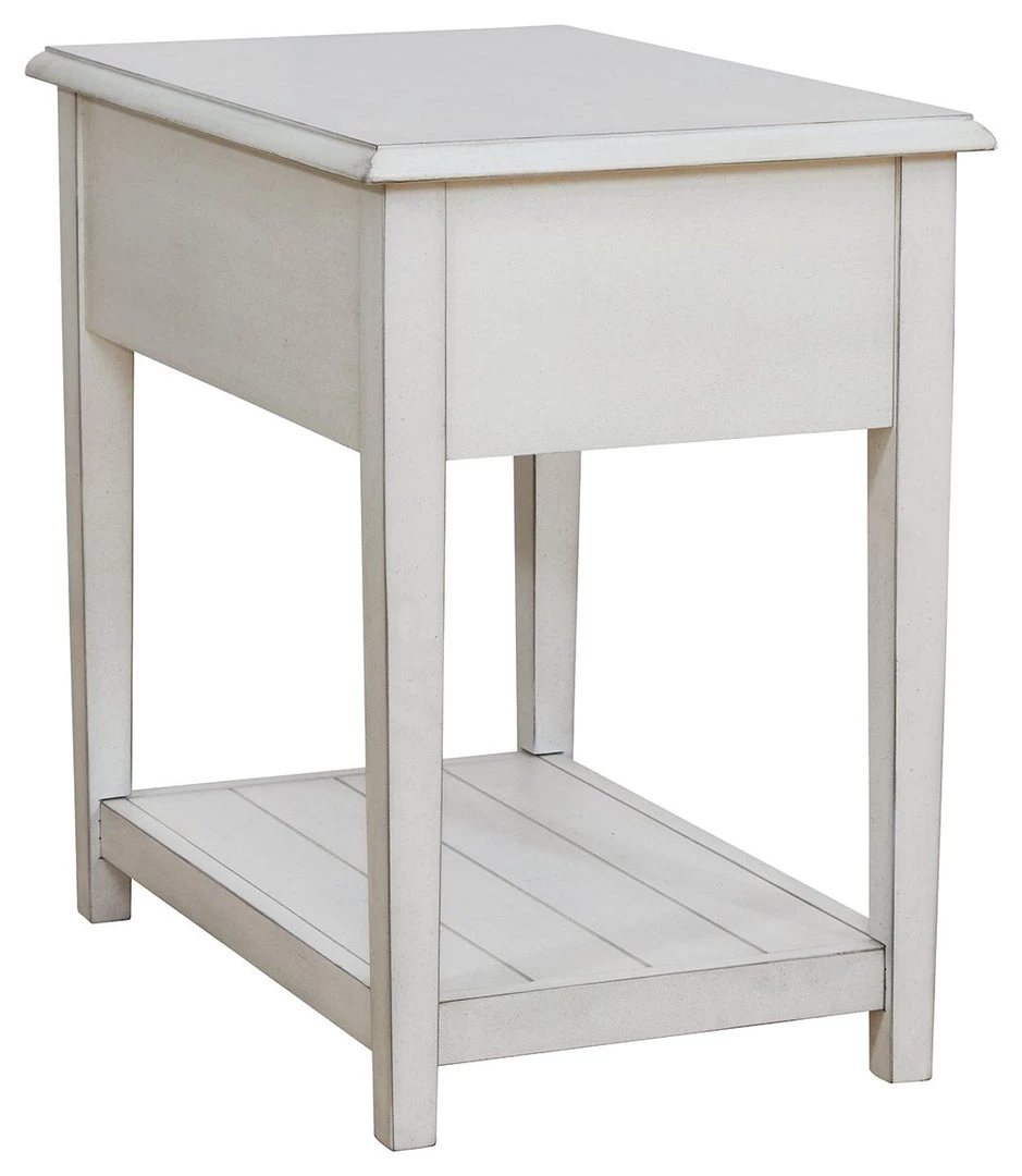 Signature Design By Ashley® Tables Kanwyn - Whitewash - Rectangular End Table 7 Signature Design By Ashley® Tables Kanwyn - Whitewash - Rectangular End Table