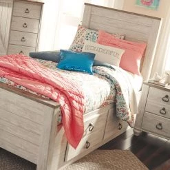 Ashley Furniture Willowton - Panel Headboard Headboards 8 Ashley Furniture Willowton - Panel Headboard Headboards