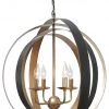 Ashley Furniture Makani - Black/gold Finish - Metal Pendant Light (1/cn)