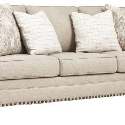 Ashley Furniture Claredon - Pearl Silver - Sofa Sofas