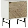 Ashley Furniture Cabinets Dorvale - White/brown - Accent Cabinet