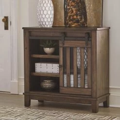 Ashley Furniture Brookport - Brown - Accent Cabinet Cabinets