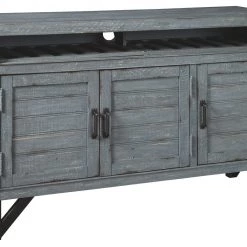 Ashley Furniture Jainworth - Antique Blue - Accent Cabinet Cabinets