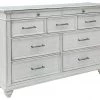 Ashley Furniture Kanwyn - Attractive - Dresser, Mirror Dressers
