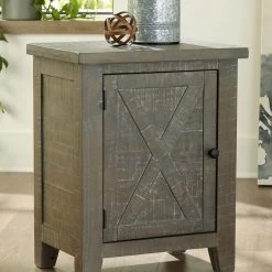 Ashley Furniture Cabinets Pierston - Gray - Accent Cabinet