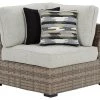 Ashley Furniture Calworth - Beige - Corner With Cushion (2/cn) 1 Ashley Furniture Calworth - Beige - Corner With Cushion (2/cn)