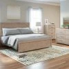 Signature Design By Ashley® Bedroom Sets Senniberg - Light Brown/white - 4 Pc. - Dresser, Mirror, King Panel Bed