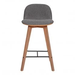 Moe's Home Collection Stools Napoli Counter Stool Grey