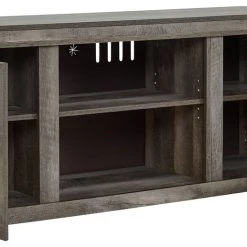 Ashley Furniture Wynnlow - Crossbuck - LG TV Stand W/Fireplace Option