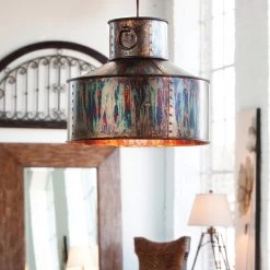 Accessories Uttermost Giaveno 1 Light Oxidized Bronze Pendant