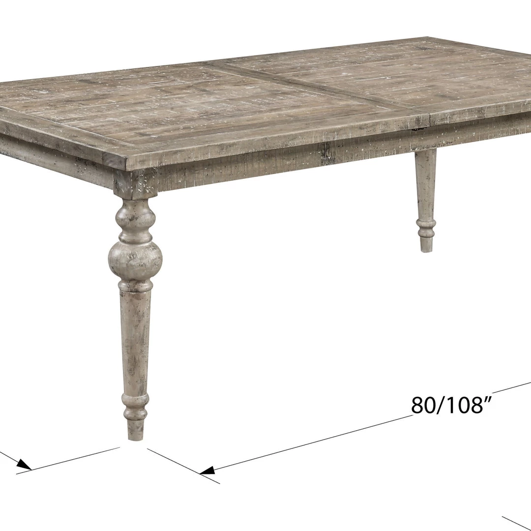 Emerald Home Tables Interlude Extension Dining Table 4 Emerald Home Tables Interlude Extension Dining Table