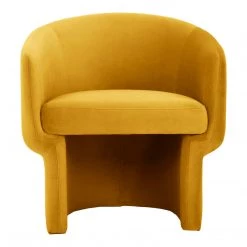 Moe's Home Collection Chairs Franco Chair Mustard
