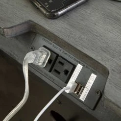 Signature Design By Ashley® Russelyn - Gray - Two Drawer Night Stand