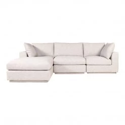 Moe's Home Collection Sectionals Justin Lounge Modular Sectional Taupe
