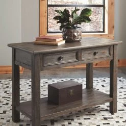 Ashley Furniture Tables Wyndahl - Rustic Brown - Sofa Table 7 Ashley Furniture Tables Wyndahl - Rustic Brown - Sofa Table
