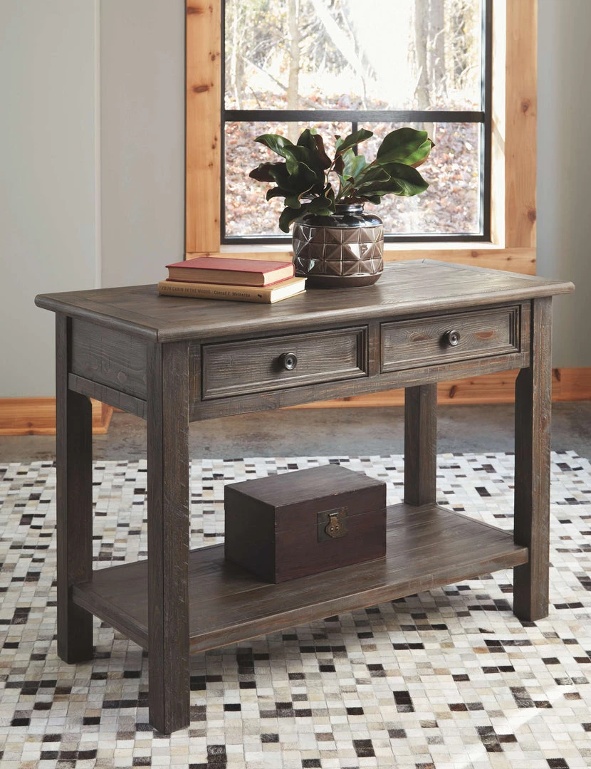 Ashley Furniture Tables Wyndahl - Rustic Brown - Sofa Table 4 Ashley Furniture Tables Wyndahl - Rustic Brown - Sofa Table