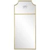 Uttermost Caddington Tall Brass Mirror 1 Uttermost Caddington Tall Brass Mirror