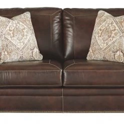 Ashley Furniture Roleson - Dark Brown - Loveseat Loveseats