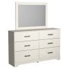 Ashley Furniture Stelsie - White - Bedroom Mirror 2 Ashley Furniture Stelsie - White - Bedroom Mirror