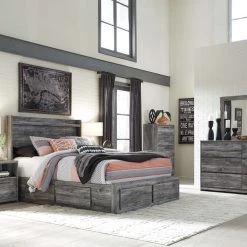 Signature Design By Ashley® Baystorm - Gray - Dresser, Mirror, Panel Bed 19 Signature Design By Ashley® Baystorm - Gray - Dresser, Mirror, Panel Bed