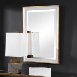 Uttermost Gema White Mirror Accessories