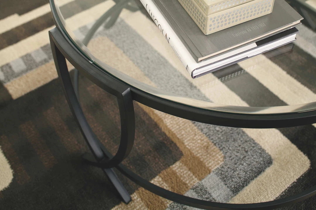 Ashley Furniture Tarrin - Black - Occasional Table Set (3/cn) 6 Ashley Furniture Tarrin - Black - Occasional Table Set (3/cn)