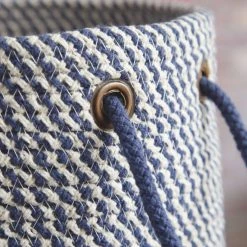 Ashley Furniture Table Decor Eider - Navy - Basket