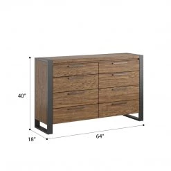Emerald Home Hendrick 8-Drawer Dresser Dressers