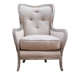 Chairs Uttermost Chalina High Back Armchair