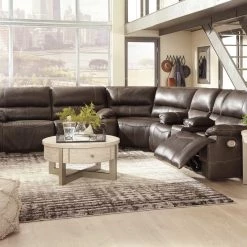 Signature Design By Ashley® Ricmen - 2 Seat Power Reclining Sofa Adjustable Headrest, Wedge, Power Reclining Loveseat With Adjustable Headrest Sectional Reclining Furniture 15 Signature Design By Ashley® Ricmen - 2 Seat Power Reclining Sofa Adjustable Headrest, Wedge, Power Reclining Loveseat With Adjustable Headrest Sectional Reclining Furniture