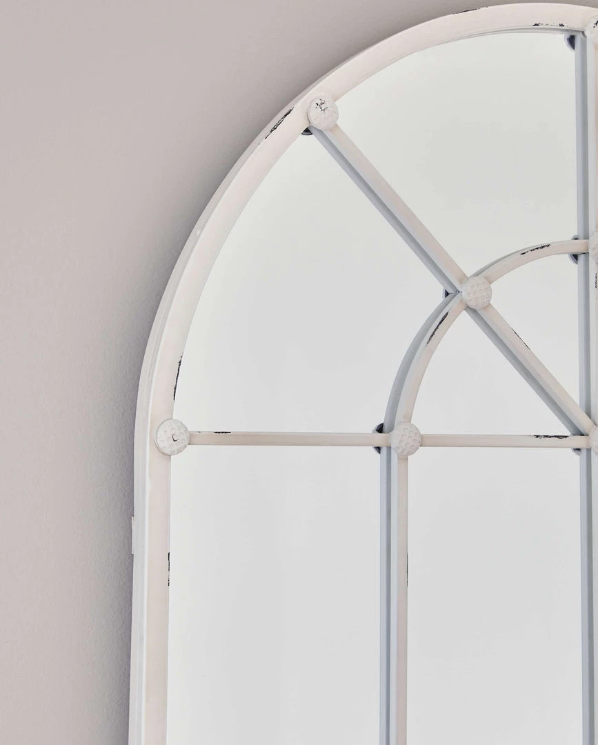 Ashley Furniture Accessories Oengus - Antique White - Accent Mirror 4 Ashley Furniture Accessories Oengus - Antique White - Accent Mirror