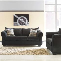 Ashley Furniture Darcy - Loveseat Contemporary - Stationary Loveseats 103 Ashley Furniture Darcy - Loveseat Contemporary - Stationary Loveseats