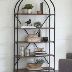 Ashley Furniture Bookcases Galtbury - Brown/black - Bookcase