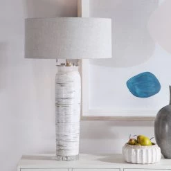 Uttermost Lenta White Table Lamp Accessories