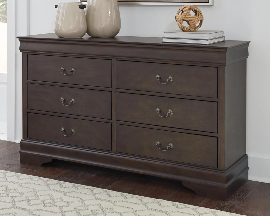 Ashley Furniture Leewarden - Dark Brown - Dresser Dressers 7 Ashley Furniture Leewarden - Dark Brown - Dresser Dressers