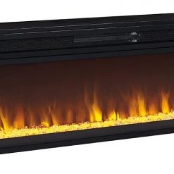 Ashley Furniture Entertainment - Black - Wide Fireplace Insert Fireplace Inserts