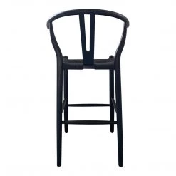 Moe's Home Collection Ventana Barstool Black Stools