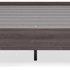 Signature Design By Ashley® Beds Brymont - Dark Gray - Queen Platform Bed