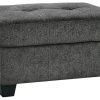 Signature Design By Ashley® Kitler - Smoke - Ottoman With Storage 2 Signature Design By Ashley® Kitler - Smoke - Ottoman With Storage