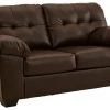 Signature Design By Ashley® Loveseats Donlen - Chocolate - Loveseat