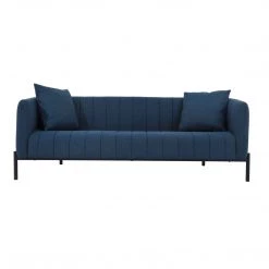 Moe's Home Collection Sofas Jaxon Dark Blue Sofa