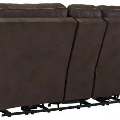 Ashley Furniture Kitching - Java - Pwr Rec Loveseat/con/adj Hdrst