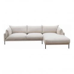 Moe's Home Collection Jamara Sectional Right Sandy Beige
