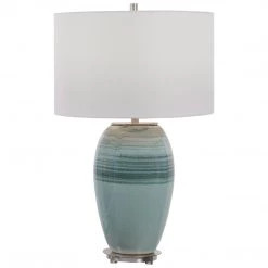 Accessories Uttermost Caicos Teal Table Lamp
