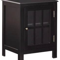 Ashley Furniture Opelton - Black - Accent Cabinet