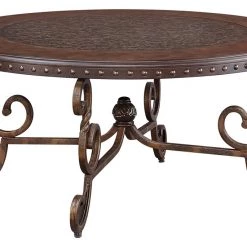 Ashley Furniture Tables Rafferty - Dark Brown - Round Cocktail Table 16 Ashley Furniture Tables Rafferty - Dark Brown - Round Cocktail Table